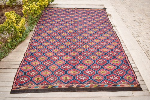 Tappeto vintage turco kilim - tappeto,