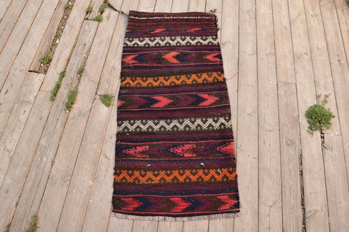 Tappeto kilim turco - tappeto, 1'x3'