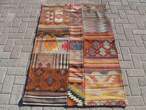 Tappeto kilim patchwork - , area