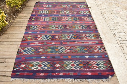 Tappeto vintage turco kilim - tappeto,