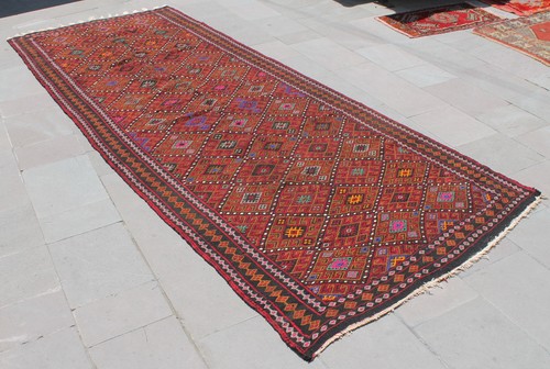 Tappeto kilim turco 133 - tappeto, x