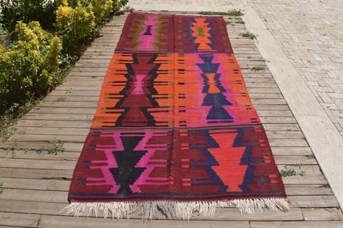 Tappeto turco vintage - , kilim