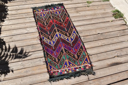 Tappeto kilim turco x43 - tappeto,