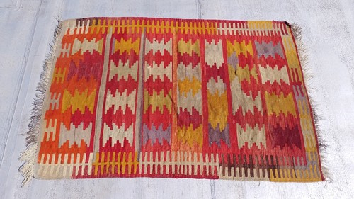 Vecchio antico tappeto - antico, kilim