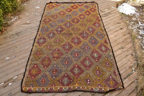 Tappeto vintage turco kilim - tappeto,
