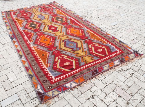 Tappeto kilim turco x126 - kilim, 66''x126"