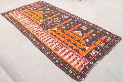 Tappeto kilim turco x127 - turco, 65''x127"