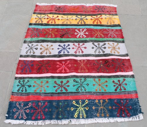 Tappeto kilim turco 50 - tappeto, x